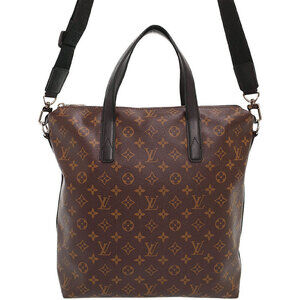 Louis Vuitton Monogram Macassar Brown Kitan Bag